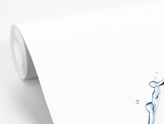 Gouttes d'eau avec une touche de fotobehang