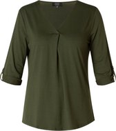 ES&SY Una Top - Olive Green - maat 46