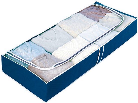 Wenko Onderbedkast Air 44x19x33 Cm Polypropyleen Navy