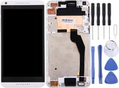 Lcd-scherm en digitizer volledige montage met frame voor HTC Desire 816G / 816H (wit)