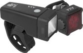 AXA Niteline T4R Fietsverlichtingsset - USB - LED