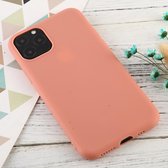 Voor iPhone 11 Pro Candy Color TPU Case (Abrikoos)