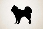 Silhouette hond - Thai Bangkaew Dog - Thaise Bangkaew-hond - L - 75x86cm - Zwart - wanddecoratie