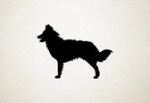 Silhouette hond - Cierny Sery - Cierny Sery - XS - 22x30cm - Zwart - wanddecoratie
