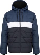 DISSIDENT Donsjack met Capuchon Blauw / Wit Heren