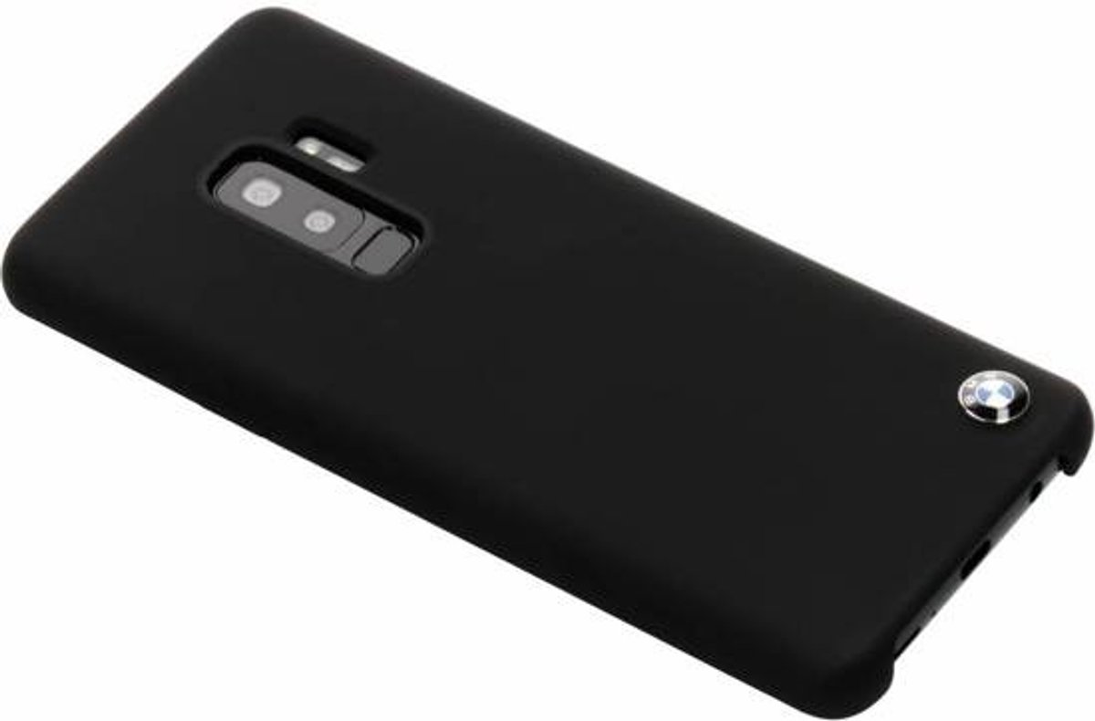 BMW Silicone Back Cover - Geschikt voor Samsung Galaxy S9 Plus (G965) - Zwart