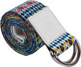 Yamkas Yogariem Katoen 183 x 3.8 cm - Yoga Stretch Strap Riem Design D49