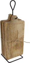 Gifts Amsterdam Onderbord Met Standaard 35x12x10cm Hout Naturel 5-delig