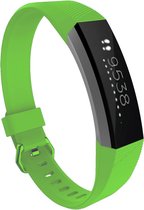 Fitbit alta bandjes van By Qubix - FitBit Alta HR siliconen bandje met gesp - Maat: Large -  Groen