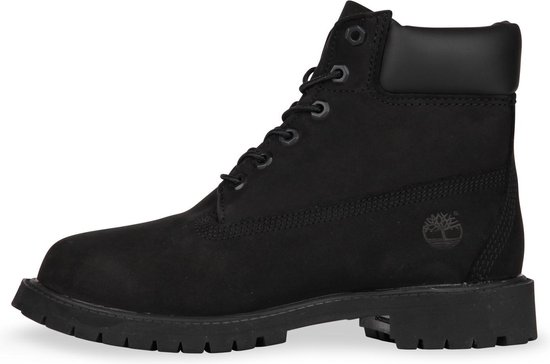 Timberland Jongens Veterboots 6inch Premium - Zwart - Maat 34