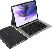 Hoes met toetsenbord Geschikt voor Samsung Tab S7 FE - AZERTY Toetsenbord - zwart