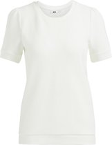 WE Fashion Dames T-shirt met structuur