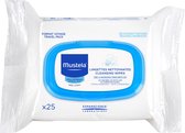 Mustela - Cleansing Wipes Travel Size, 25 Wipes -