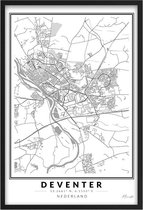 Poster Stad Deventer A2 - 42 x 59,4 cm (Exclusief Lijst)