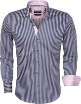 Overhemd Lange Mouw 75459 Anthracite