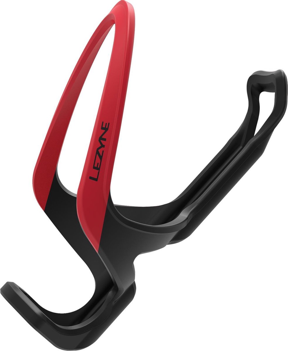 Lezyne Matrix Team Cage – Bidonhouder voor fiets – Waterproof IP76 - Composiet Matrix - Rood