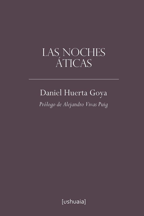 Poesía Las noches áticas (ebook), Daniel Huerta Goya 9788416496853