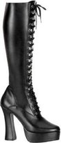 Pleaser Kniehoge laarzen -38 Shoes- ELECTRA-2023 US 8 Zwart