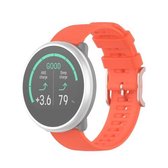 Voor Polar Ignite 20 mm polsband met stiptextuur (oranje)