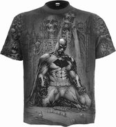 Spiral Batman Heren Tshirt -L- VENGEANCE WRAP Zwart