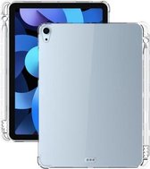 Voor iPad Air (2020) 10.9 Transparant, all-inclusive TPU siliconen beschermhoes tegen vallen met pengleuf