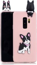 Voor Galaxy S9 + 3D Cartoon patroon schokbestendig TPU beschermhoes (schattige hond)