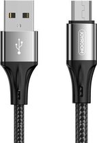 JOYROOM S-1030N1 N1-serie 1m 3A USB naar Micro USB Data Sync-oplaadkabel (zwart)