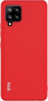 Voor Samsung Galaxy A42 5G IMAK UC-2-serie schokbestendige volledige dekking Soft TPU-hoes (rood)
