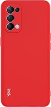 Voor OPPO Reno5 5G IMAK UC-2-serie schokbestendige volledige dekking zachte TPU-hoes (rood)