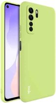 Voor Huawei Nova 7 SE 5G IMAK UC-1-serie schokbestendig Frosted TPU beschermhoes (groen)