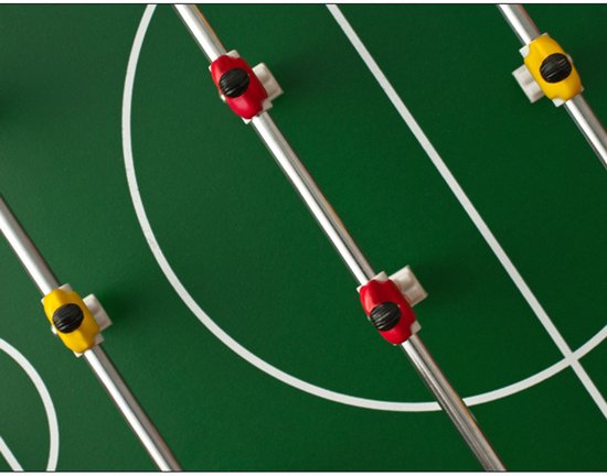 Deuba Voetbaltafel voor Kinderen - 69x62x37 cm - Incl. Ballen - Bruin