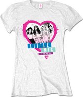 Little Mix Dames Tshirt -S- Spray Can Wit