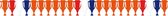Folat Slinger Worldcup 6 Meter Papier Rood/wit/blauw