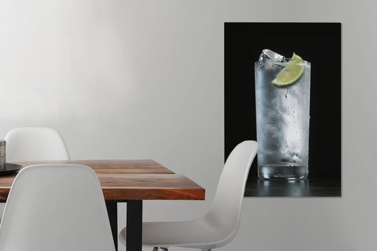 Toile d'alcool en verre froid 2cm 60x90 cm - Tirage photo sur toile (Décoration murale salon / chambre)