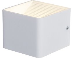 Wandlamp LED Design Wit Kubus - Scaldare Olona
