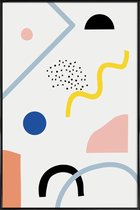 JUNIQE - Poster met kunststof lijst Curiosities -20x30 /Kleurrijk