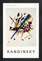 JUNIQE - Poster in houten lijst Kandinsky - Small Worlds -20x30