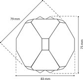 Hondenspeelgoed Fresk Snowy Ball - 8 cm - 51826 - 8 cm