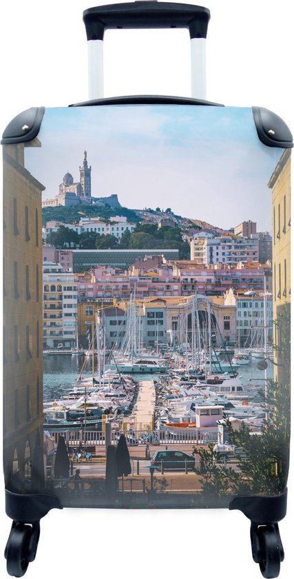 Valise - Le Vieux Port de Marseille en France - 35x55x20 cm - Bagage à  Bagage à main -... | bol.com