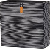 Bak envelop hoog Rib 23x12x22 zwart
