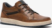 Bugatti heren sneakers - Cognac - Maat 45 - Echt leer - Uitneembare zool