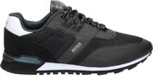 Boss Parkour Runn Me Lage sneakers - Leren Sneaker - Heren - Zwart - Maat 44