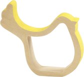 Kippen. H: 13 cm. D: 2 cm. plywood - 2 st