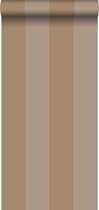 Origin behang strepen taupe - 345420 - 53 cm x 10,05 m