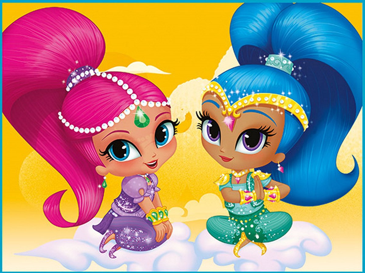 Clementoni Blokpuzzel Shimmer & Shine, 12st. 41187 puzzel vanaf 3 jaar
