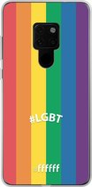 6F hoesje - geschikt voor Huawei Mate 20 -  Transparant TPU Case - #LGBT - #LGBT #ffffff