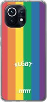 6F hoesje - geschikt voor Xiaomi Mi 11 -  Transparant TPU Case - #LGBT - #LGBT #ffffff