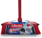 VILEDA BRUSH Brosse à balai 3ACTION + BARROW sweep