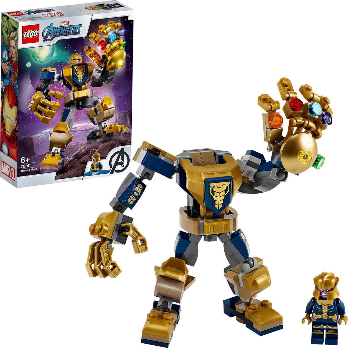LEGO Marvel Super Heroes Thanos Mecha 76141 — afbeelding 6