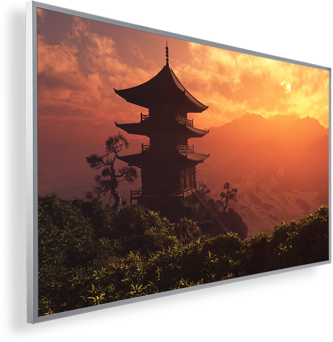 Infrarood Verwarmingspaneel 450W met fotomotief en Smart Thermostaat (5 jaar Garantie) - Schilderij China 126